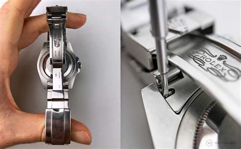 rolex watch strap adjustment.